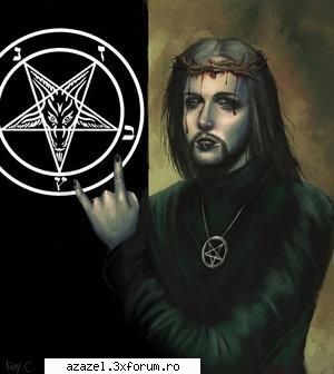 teach jesus to worship satan  :finger: 
hail satan !!  :hi: isus ...cel mai viclean